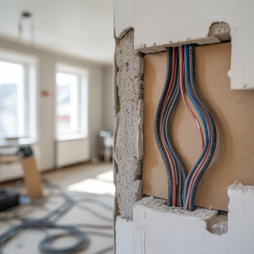 1.Hur ofta bor du andra ut husets elkablar