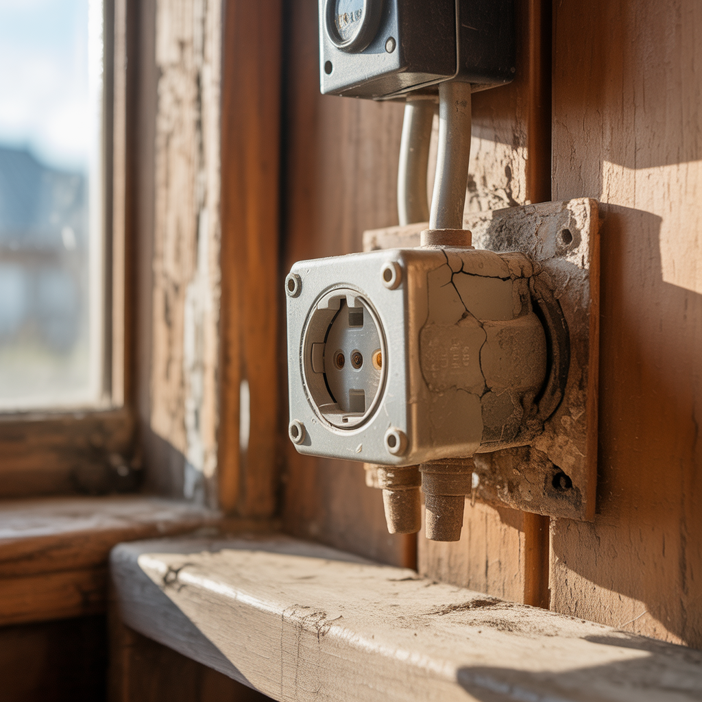 2.Tre tecken pa gamla och osakra elinstallationer