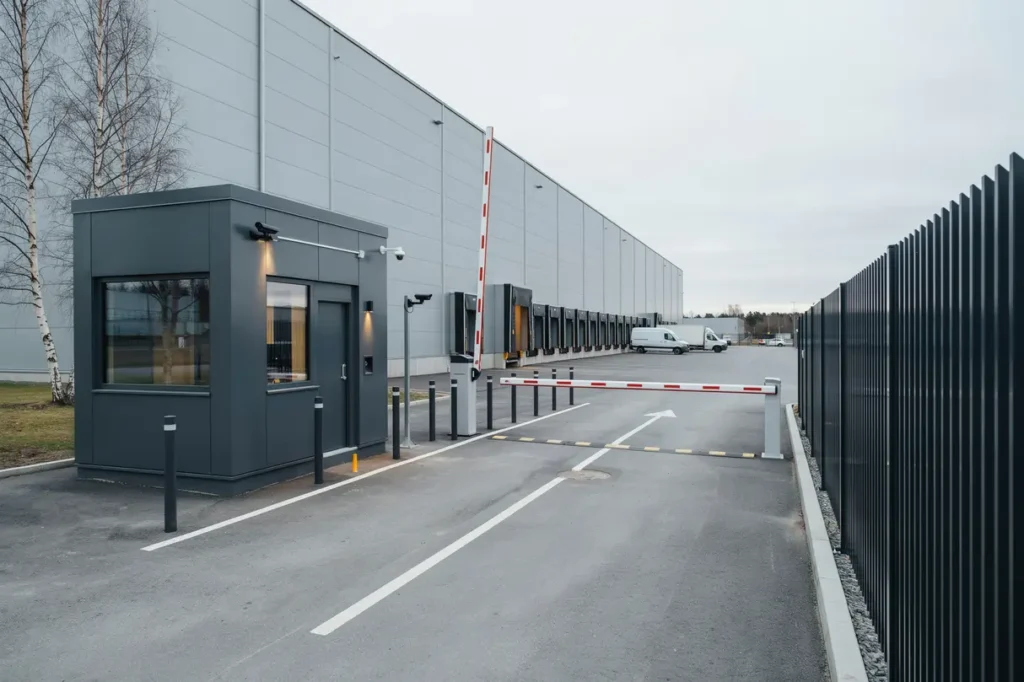genomf rda trygghets tg rder och passagesystem i logistikcenter i barkarby j rf lla
